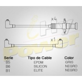 CABLE BUJIA VW SEDAN FUEL INJECTION 94-04...