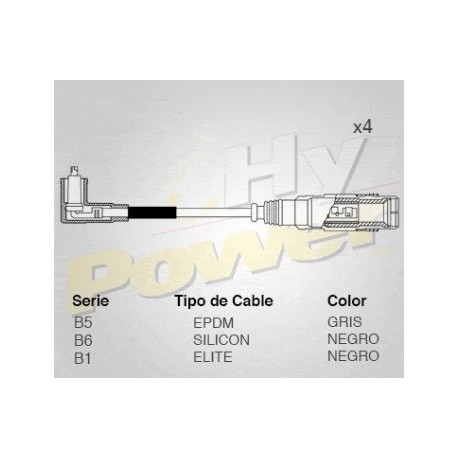 CABLE BUJIA VW POINTER 1.8L, 04-05, SIN...