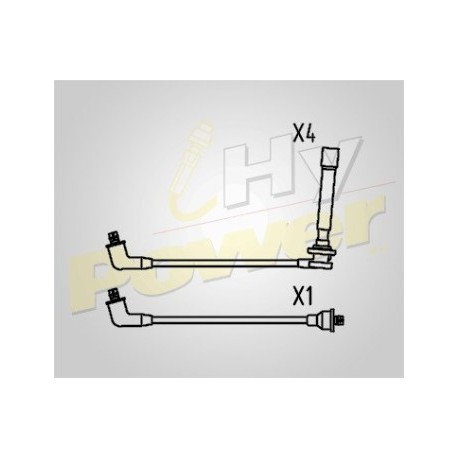 CABLE DE BUJIA HONDA CIVIC 86-87 CRX 89-87