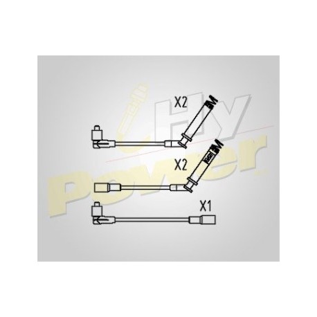 CABLE BUJIA OPEL VECTRA CD/GLS 93- 4CILINDROS