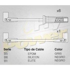 CABLE BUJIA DODGE RAM CAMIONETAS 92-AD