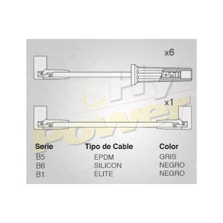 CABLE BUJIA DODGE RAM CAMIONETAS 92-AD