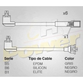 CABLE BUJIA DODGE TRUCK MITSUBISHI MOD. 89-94