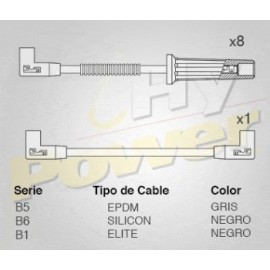 CABLE BUJIA DODGE RAM PICK UPS 1500 2500...