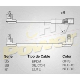 CABLE BUJIA CAMIONETAS F600 Y B600...